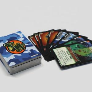 การ์ดเกมทำจากกระดาษพิมพ์ลายทำจากผ้าลินินพร้อมกล่องพับแบบกำหนดเอง - Product Image 4