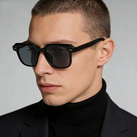 Lunettes de soleil polarisées unisexe en bambou de Wenzhou, style rétro classique et polyvalent, monture complète, idéales pour la conduite - Collection 2026
