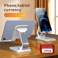 Support de téléphone réglable pour table, accessoires portables pour téléphone portable, support de bureau pour vidéo mobile