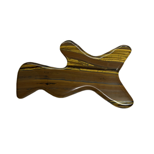 Gua Sha Outil de massage corporel Oeil de tigre Pierre Guasha Masseur <span class=keywords><strong>pour</strong></span> visage Corps Traitement SPA Élimine <span class=keywords><strong>les</strong></span> toxines Prévient <span class=keywords><strong>les</strong></span> <span class=keywords><strong>rides</strong></span> - Product Image 3