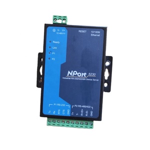 Para <span class=keywords><strong>MOXA</strong></span> 2 puertos RS422 <span class=keywords><strong>485</strong></span> a servicio de puerto serie Puerto serie a red NPort5230 - Product Image 1