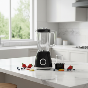 Mixeur Électrique Portable, Blender, Mixeur à Smoothie, <span class=keywords><strong>Robot</strong></span> <span class=keywords><strong>Culinaire</strong></span>, Capacité 1,5 L, 4 Lames, Utilisation en Hôtel et en Extérieur - Product Image 5