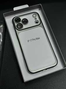 Ốp điện thoại <span class=keywords><strong>iPhone</strong></span> 17 ProMax mạ điện mờ nguyên bản, mỏng nhẹ, chống sốc, bảo vệ camera, thiết kế đơn giản, phong cách INS - Product Image 5