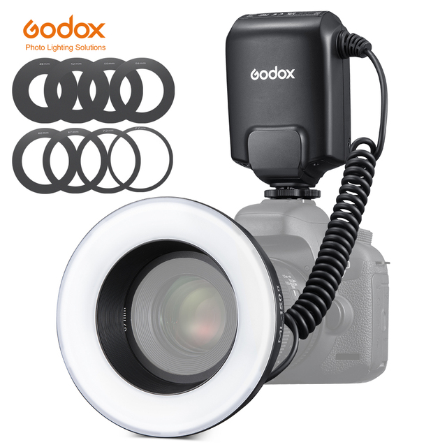 Godox ML-150II ML150II Macro Ring Speedlite Flash Light for Canon Nikon Pentax Sony Olympus DSLR Camera