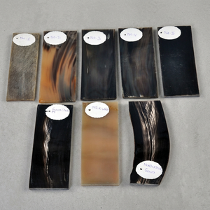 Placas Rectangulares de Cuerno de Búfalo, Naturales y Pulimentadas, Material Artesanal Coleccionable y Duradero - Product Image 4