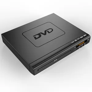 2021 newest classical all black High-tech 720P to 1080P Dolby Digital Output HD Eye Protection DVD Player