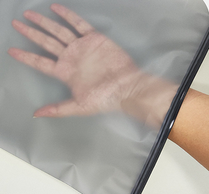 Translucent Gray Zipper Bag Customized LOGO Printed Garment Bag T-shirt Jeans <b>Packaging</b> Ziplock Bag for <b>Small</b> Business - Product Image 5