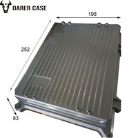 DAM055 252*198*83mm Boîte murale en aluminium ap Alu