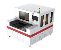 Machine de découpe laser CO2 sur verre CNC de type portique ARGUS à refroidissement par eau, haute précision, 60W, 0,1-20mm