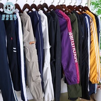 Celana Olahraga Katun Bekas Grosir Langsung dari Pabrik, Kualitas Tinggi, Jogger Second Hand untuk Pria Wanita, Kemasan Campur