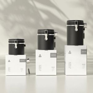 Conteneur hermétique personnalisé pour grains de café, en acier inoxydable 304 avec valve de dégazage et cuillère pour un stockage optimal - Product Image 2