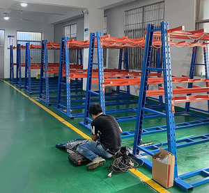 <span class=keywords><strong>Étagère</strong></span> à chevrons en porte-à-faux, <span class=keywords><strong>étagère</strong></span>s robustes, tubes de stockage <span class=keywords><strong>industriel</strong></span>, entrepôt, matériel, <span class=keywords><strong>étagère</strong></span>s empilables, <span class=keywords><strong>étagère</strong></span>s en aluminium - Product Image 2