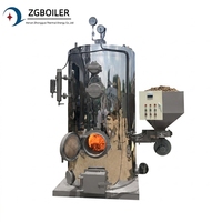 Boiler Generator Uap Berbahan Bakar Serpihan Kayu LHG 700kg untuk Produksi Pakan