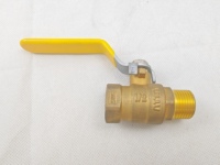 Válvula de Bola de Latón de 3/4'' con Operación Manual, Sellado de PTFE para Alta Temperatura, Control para Sistemas de Gas/Aceite/Agua, Servicio OEM/ODM, 3 Años de Garantía