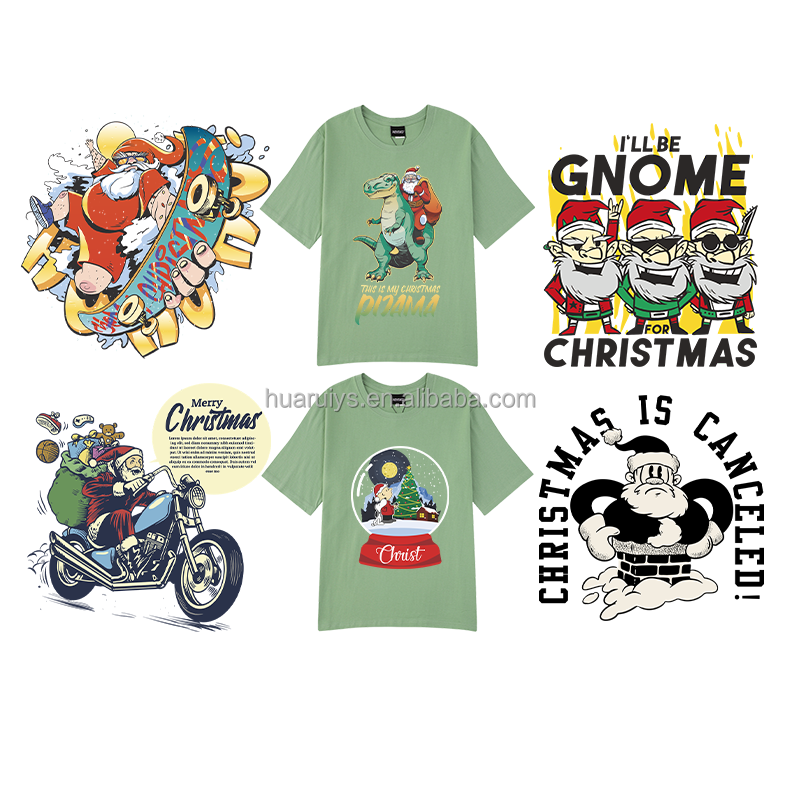 Wholesale Mark Screen Print Transfers Dtf Transfers Designs Ready to Press Print Heat Transfer Designs for T Shirts