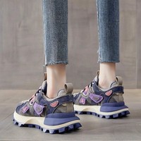 Chaussures décontractées Chaussures Oncloud Chaussures en caoutchouc Chaussures à bout rond Chaussures de bureau épaisses en cuir PU