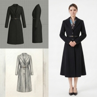 Ensembles de jupes pour femmes, vêtements de bureau pour femmes, vêtements en laine blanche, robe formelle, vêtements de carrière, OEM ODM