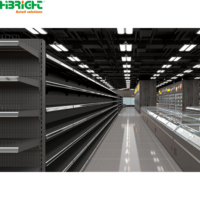 Étagère de rangement métallique multi-marques pour aménagement de magasin, planification budgétaire, logique de zonage de catégorie, pour l'inauguration de magasin