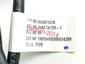 Arnés Manipulador Original Nuevo 3HAC141391 <span class=keywords><strong>Ax</strong></span> 5 para Robot <span class=keywords><strong>6600</strong></span> US TAX PLC Automatización Industrial para PLC - Product Image 2