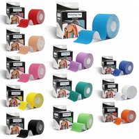 Cinta Deportiva de Kinesiología Impermeable de 5 cm para Soporte de Rodilla, Prevención, Protección, Fitness, Envolturas para Muñecas, Fisioterapia