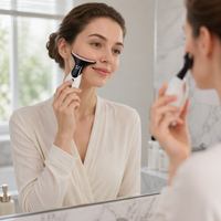 Appareil de beauté pour usage domestique, anti-rides du cou, raffermissant du visage, massage électrique avec absorption améliorée