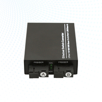 10/100/1000M 光纤媒体转换器 2*1000Base-FX 转 2*10/100/1000Base-TX RJ45 网络接口