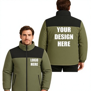 Unisex Softshell Work Jacket <b>Zip</b> Spring Outerwear High Visibility Front Logo Hooded Windproof Made in Bangladesh - Product Image 4