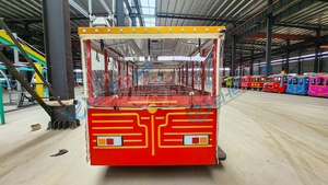 Nuevo Modelo de Tren Eléctrico Comercial para Carnaval, Tren Eléctrico Profesional para Transporte, Tren Pequeño para Parque de Atracciones en Venta - Product Image 6
