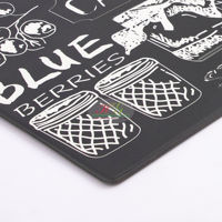 Tapis de cuisine absorbants lavables antidérapants tapis de couloir tissés pour le couloir de la buanderie et l'utilisation de la cuisine