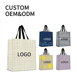 Bolsa Térmica Personalizada Desechable de Tela No Tejida para Comida para Llevar, Bebidas Frías y Calientes, Café, para Restaurantes y Entrega de Vasos - Product Image 1