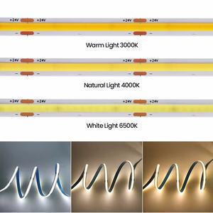 LANDSCAPE Flexible 12V 24V 320D/<span class=keywords><strong>M</strong></span> 8mm COB LED Strip Lighting 6000K Blanco 5 <span class=keywords><strong>m</strong></span>/Roll Tiras de luz LED para fines decorativos - Product Image 5