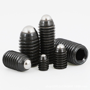 Tornillo de Bola Chen Chen M1345680 de Acero al Carbono con Recubrimiento Negro, Cabeza Redonda, Rosca Métrica Estándar - Product Image 3