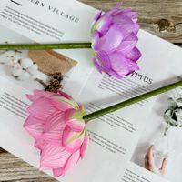 Buket Bunga Daisy Buatan Tangan Bentuk Alami Realistis Gaya Modern Hiasan Ruang Teh Natal Kuil Ruang Dalam Ruangan yang Tenang
