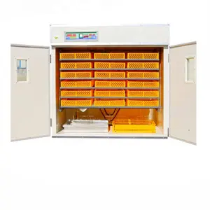 Incubadora para temperatura e umidade comercial, incubadora automática de ovos de caracol, 500 de ovos para venda/
