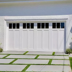 Puerta <span class=keywords><strong>de</strong></span> Garaje <span class=keywords><strong>de</strong></span> Lujo Estilo Carriage House con Aleación <span class=keywords><strong>de</strong></span> Aluminio para Uso Residencial - Product Image 3