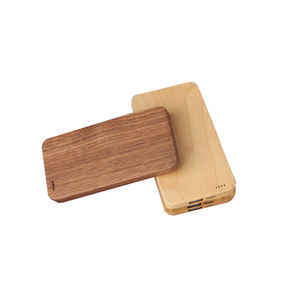 Logo personnalisé de l'usine de Shenzhen 10000mAh Power Bank Thin Wood Bamboo <span class=keywords><strong>Rose</strong></span> OEM Wooden Power <span class=keywords><strong>Banks</strong></span> Chargement mobile pour iPhone - Product Image 4
