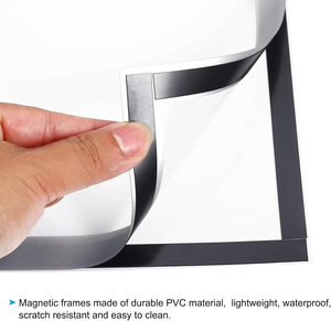 Cornice Magnetica da Parete Hookei A3 A4 A5 A6, Porta-Insegne Autoadesivo per Ufficio e Negozi, Disponibile in Magazzino - Product Image 6
