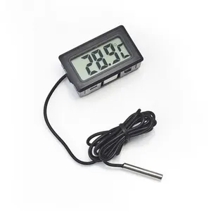 Mini Digitale Lcd Indoor Handig Temperatuursensor Vochtigheid Meter Thermometer Hygrometer Gauge