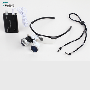 Lampe frontale LED portable, loupes chirurgicales dentaires 3,5X, loupe dentaire, lampe d'examen LED - Product Image 5