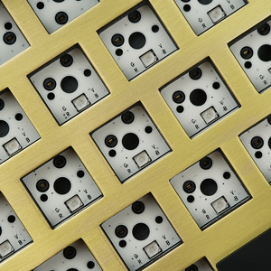 Mathew TECH ชุดคีย์บอร์ด MK66มืออาชีพ, ร้อยละ65 Hot-swappable 3โหมด DIY ชุดคีย์บอร์ดแสง RGB หันหน้าไปทางทิศใต้ - Product Image 2