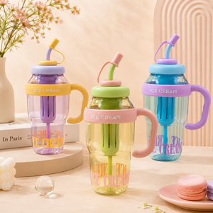 Fast Customization Plastic Tumbler Water <b>Bottle</b> 1.2L Portable for Women Girl for Drinking Juice Tea Ideas Infuser Student - Product Image 2