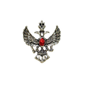 Novo Broche de Moda em Liga com Strass, Broche Criativo Personalizado de Águia para Roupas Masculinas - Product Image 5