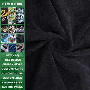 เสื้อยืดคอกลมผ้าคอตตอนถัก 100% น้ำหนัก 230 กรัม ทรงหลวม สไตล์วินเทจซีดจาง ระบายอากาศได้ดี เหมาะสำหรับฤดูร้อน ใส่ได้ทั้งชายและหญิง สตรีทแวร์ - Product Image 3