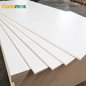 Lámina de Contrachapado Laminado con <span class=keywords><strong>Melamina</strong></span> de Color Blanco de 18 mm, 1220 mm*2440 mm - Product Image 4