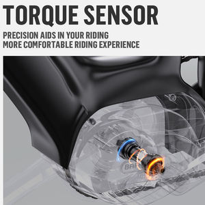 Bicicleta Eléctrica de Ciudad Híbrida Onesport OT07pro con Motor Central Bafang, <span class=keywords><strong>Shimano</strong></span> 250W, Disponible en Almacén de la UE - Product Image 2