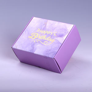 Emballage personnalisé directement de l'usine, boîtes <span class=keywords><strong>en</strong></span> <span class=keywords><strong>carton</strong></span> ondulé recyclé, doublure <span class=keywords><strong>en</strong></span> éponge, gaufrage, impression 4C, fermeture magnétique - Product Image 3