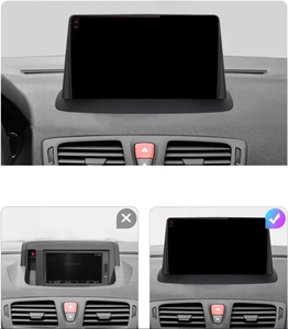Autoradio Android Carplay avec GPS intégré pour Renault <span class=keywords><strong>Megane</strong></span> 3 Fluence pour SM3 2008-2014 Lecteur multimédia Écran tactile Haute résolution - Product Image 3
