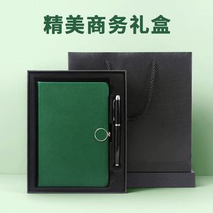Carnet en cuir A5 personnalisable de qualité supérieure, logo personnalisé, multicolore, cadeaux d'entreprise en gros - Product Image 3