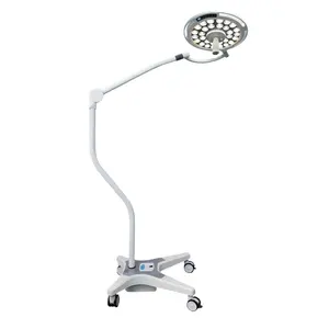 Luce medica portatile per visita a LED luce mobile per ispezione dentale a LED con ruote e morsetto dalla fabbrica cinese