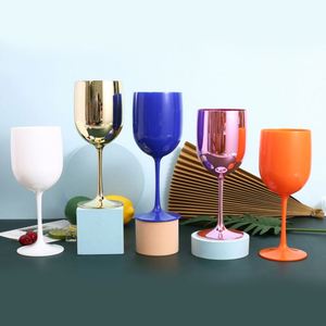 Copas de Plástico de Color Estilo Europeo para Flautas, 480 ml, Resistentes a Roturas, Regalos de Aniversario de Bodas - Product Image 4